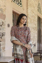 Women's Cotton Printed Anarkali Kurta with Palazzo & Dupatta Set